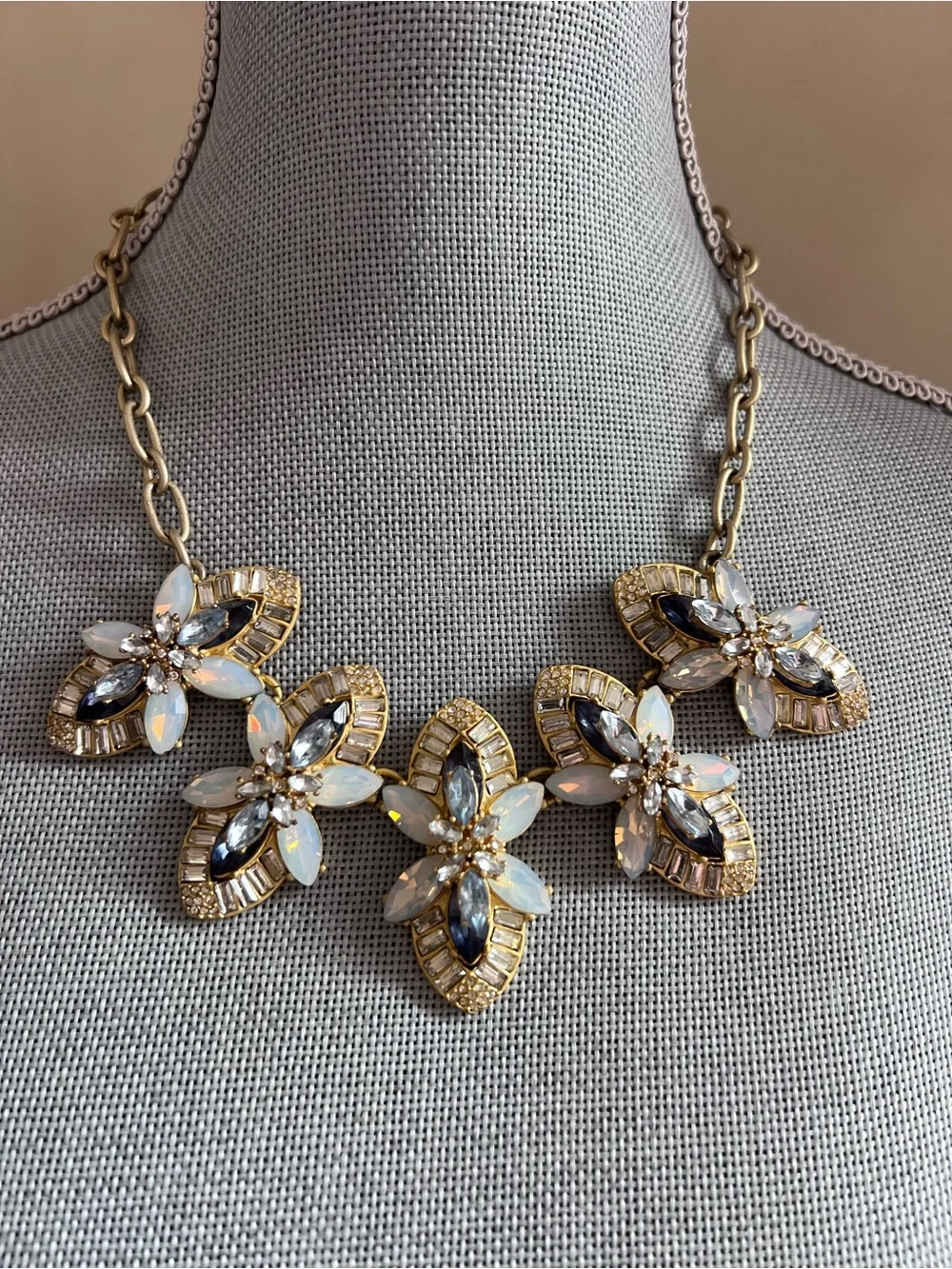 J.Crew Rhinestone Necklace